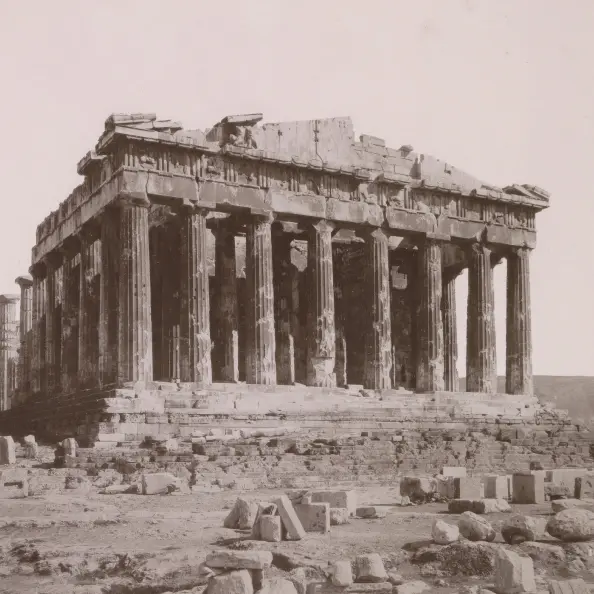 De Acropolis in Athene.